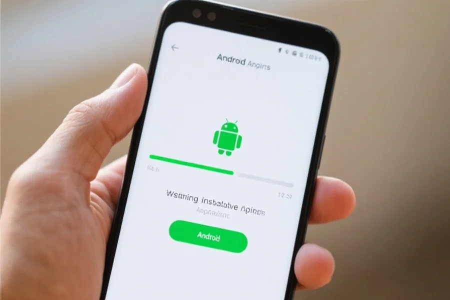 安卓手机正在安装长征App
